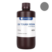 Фотополимерная смола Anycubic Tough Resin для 3D принтера 405нм Серая (Grey) 1 литр