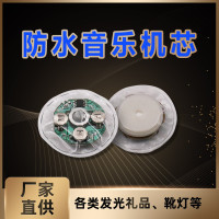 PVC防水音乐灯防水音乐衣服灯发光音乐盒发光音乐灯会唱歌音乐灯