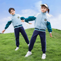 幼儿园园服春秋装2023年新款小学生班服校服套装运动会开幕式服装