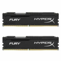 Оперативная память Чёрный Fury HyperX DDR3 1866МГц 2x8 ГБ (Чёрный KS-HX318C10FB/8)