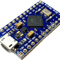 Микроконтроллер Arduino Pro Micro на базе процессора ATmega32u4 / С кабелем