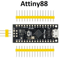 Контроллер MH-Tiny на базе ATtiny88 microUSB