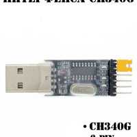 Плата преобразователя интерфейса USB-UART CH340G