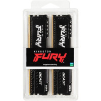 Оперативная память Kingston Fury Beast DDR4 3200 МГц_PC新FURY-8G3200X2 2x8 ГБ (KF432C16BBK2/16)