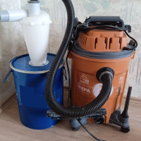 Циклон с ведром (не схлопывается, 20л) для пылесоса