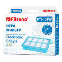 HEPA фильтр Filtero FTH 01 W (тип FC8038) моющийся для пылесосов PHILIPS(Филипс) FC 9071, 9174, 9934, ELECTROLUX (Электролюкс)ZSPC,AEG