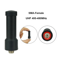 Универсальная мягкая мини-антенна UHF 400-480 МГц SMA-Female короткая антенна для раций Baofeng UV5R BF 888S UV82 Kenwood TK 360