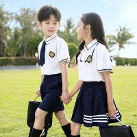 摩卡公主校服套装中小学生幼儿园园服夏季班服儿童英伦风校服套装