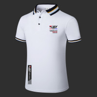 高端polo衫短袖t恤男商務休閒翻領夏季潮流男士百搭寬鬆打底衫潮
