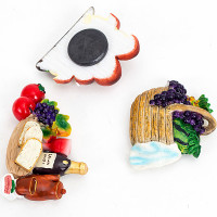 现货 蔬菜水果树脂食物3d立体磁性创意冰箱贴白板贴磁性磁贴