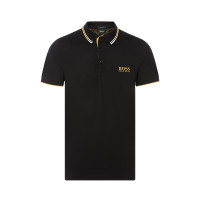 Hugo Boss 深藍色男士休閒舒適短袖Polo衫