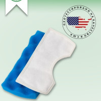 Green Label / Набор фильтров VCA -VM 45P для пылесосов Samsung Air Track, Cyclone Force серии SC43 SC44 SC45 SC46 SC47, VCDC08, VCMA, VC-BK600M VCDC15 VCDC20 VC-MB VCMA16, VCMA18, VC2100, VC3100 (DJ63-00669A / DJ63-00672D / DJ97-01040C)