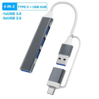 Док-станция USB Type C HUB 3,0