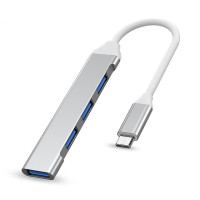 USB-концентратор 1 порт USB 3,0 и 3 порта USB 2,0, 4 цвета