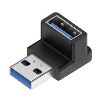 Переходник USB под прямым углом 90 градусов, 10 Гбит/с