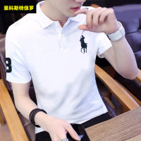 萊科斯特拉夫·勞倫馬球夏季新款男士短袖T恤運動寬鬆透氣半袖T恤翻領polo衫