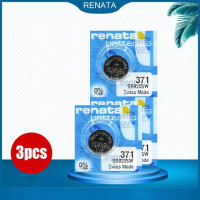 Оригинальные кварцевые часы Renata 371 SR920SW AG6 LR920 LR69 920 1,55 в с оксидом серебра, фотоэлементы с кнопкой дистанционного управления, монетница, 1-10 шт