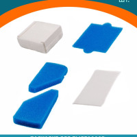 HEPA фильтр ReFill FTH 99 для пылесосов THOMAS XT, XS, Drybox Amfibia, AquaBox (5 предметов)