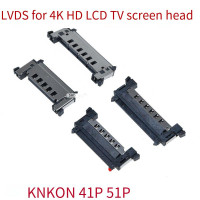 41Pin 51Pin LVDS кабель для ЖК-панели, фоторазъем KNKON FFC, Гибкий плоский кабель 4K, проводной разъем для экрана