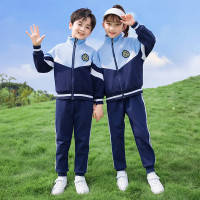 幼儿园园服春秋套装棒球服中小学生校服班服运动服三件套老师校服