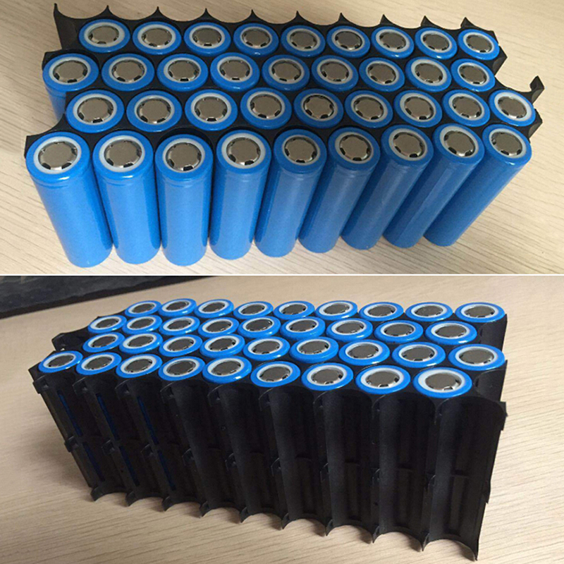 1pc Battery Holder 10x Cell Plastic for18650 Battery Spacer Holder Cylindrical Cell Bracket Stand