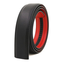 Широкий ремень 3,5 см, гладкая пряжка, автоматическая пряжка, двухслойная воловья кожа, брюки без пряжки, мужской кожаный ремень, аксессуары, ремонт