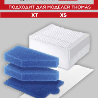 HEPA фильтр AVACLEAN Фильтра для пылесоса THOMAS XT, XS, Drybox Amfibia, AquaBox