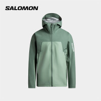 salomon薩洛蒙防水硬殼衝鋒衣夾克男徒步OUTLINE GTX®  2.5L JKTM