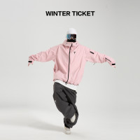 WINTER TICKET 22/23新款自由式公園OVERSIZE野雪防水單雙板滑雪