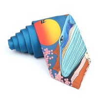 Мужской винтажный галстук с принтом Marilyn Monroe, костюм кошки и тигра, рубашка с галстуком, аксессуары для повседневной носки, подарок для свадьбы и вечеринки