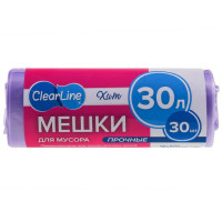 Мешки для мусора Clear Line 30 л, 30 шт