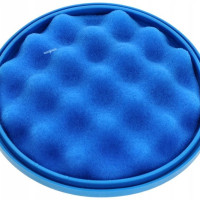 Губчатый фильтр, Моторный фильтр Фильтр поролоновый круглый под колбу для пылесосов Samsung Самсунг SC 07, SC12, SC19, SC20, SC21, VC5100, SC15H40E0V DJ63-01467A