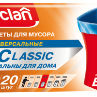 Мешки для мусора Paclan 80 л, 12мкм