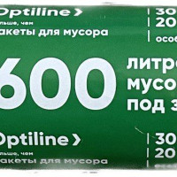 Мешки для мусора OPTILINE 30 л, 10мкм, 20 шт