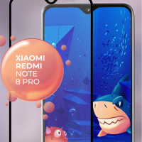 Защитное стекло для Xiaomi Redmi Note 8 Pro / стекло на Ксиоми Редми Нот 8 Про