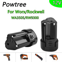 Литий-ионный перезаряжаемый аккумулятор для Worx WA3505 WA3553 RK2515K2, 12 В, 3000 мАч