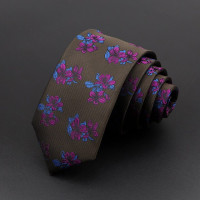 Галстук-бабочка мужской, 6 см, розовый, синий, зеленый, оранжевый