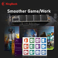 Твердотельный накопитель Kingbank KP230 Gen3x4 M.2 2280 NVME SSD 120 ГБ 128 ГБ 256 ГБ 512 ГБ 1TBPro 2 ТБ