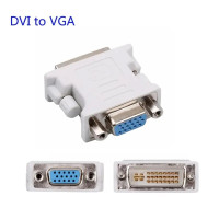 Переходник DVI-VGA DVI-I штекер 24 + 5-контактный