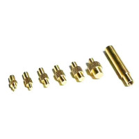 1 комплект нагревательная Вставка Гайка железный наконечник M2 M3 M4 M5 M6 встраиваемый комплект нагревательный инструмент для пластикового 3D-принтера паяльник