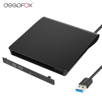 Внешний корпус DeepFox Slim USB3.0 SATA для DVD, жесткий пластиковый чехол для ноутбука 12,7 мм CD-ROM, чехол без оптического привода