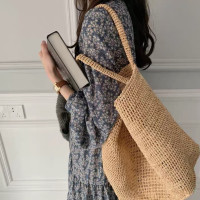 韓國ins重工2023秋季新品韓版寬鬆淑女長袖顯瘦內搭碎花洋裝子