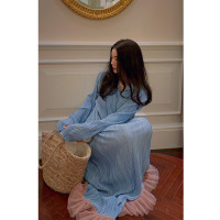 yanyan慵懶設計感百褶遮肉顯瘦顯高舒適洋裝寬鬆簡約三宅褶長裙