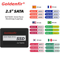 Твердотельный накопитель (SSD) Goldenfir, 2.5", SATA III, 128 ГБ - 2 ТБ, в ассортименте