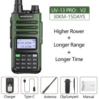 Рация BaoFeng UV-13 PRO V1 V2 двухдиапазонная