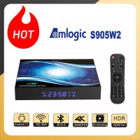 ТВ-приставка Amlogic S905W2 на Android 11,0, 4K, 60 кадров/с