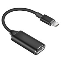 USB Type-C адаптер KEBIDU USB3.1 (USB-C) к HDMI-совместимому адаптеру папа к женскому 4K конвертеру для ПК ТВ дисплея телефона