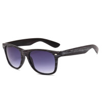 Солнцезащитные очки с бамбуковой оправой для мужчин и женщин, зеркальные Ретро Солнечные аксессуары, квадратная форма, дерево, 2022