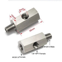 Разъем датчика давления масла автомобильного M12X1.5 / M10x1.5 / 1-8BSPT / 1-8 NPT / M14X1.5 / 1-4NPT