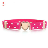 Эластичный Детский Эластичный пояс в форме сердца для девочек